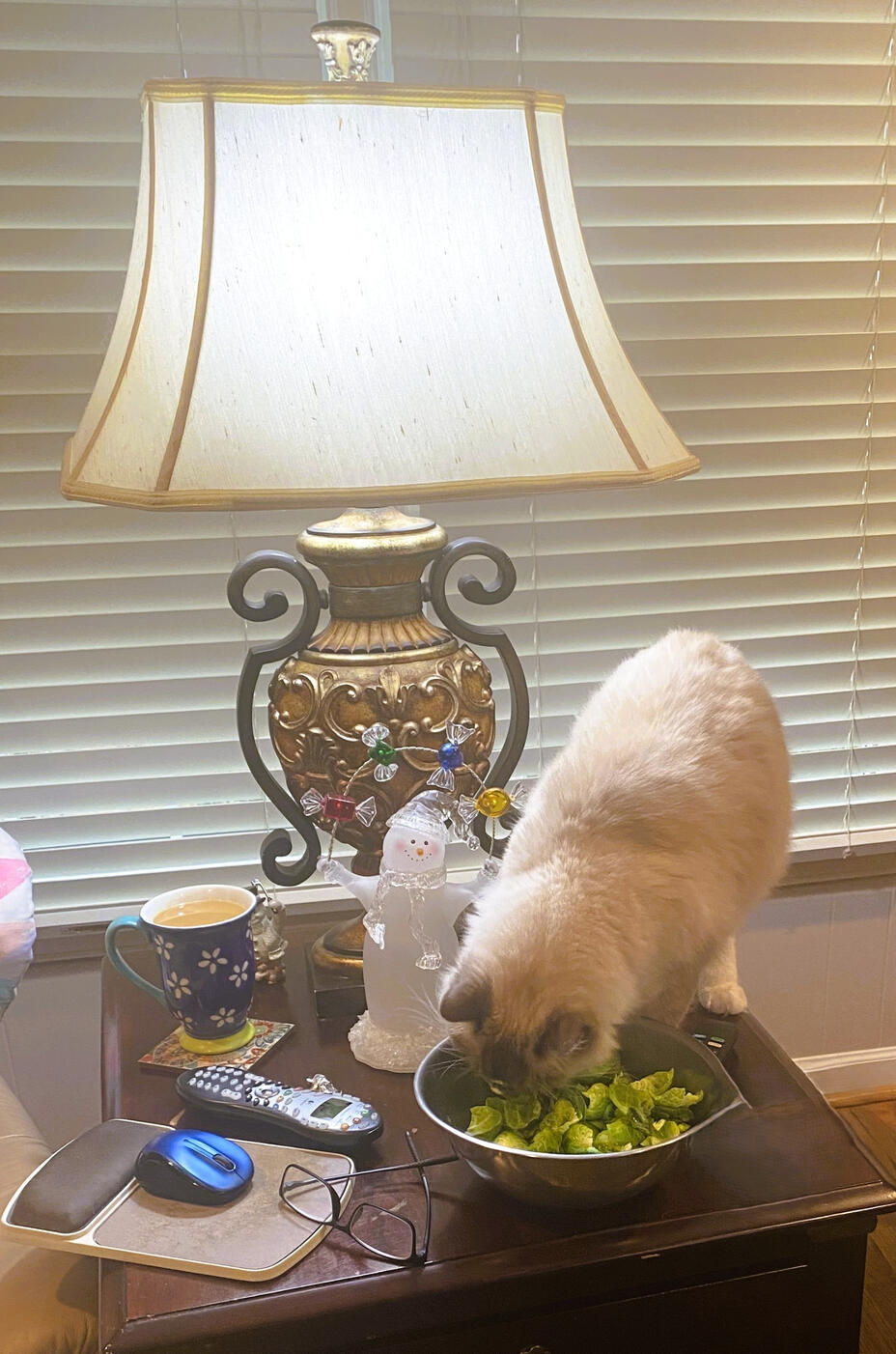 I don't even like salad but it's yours.